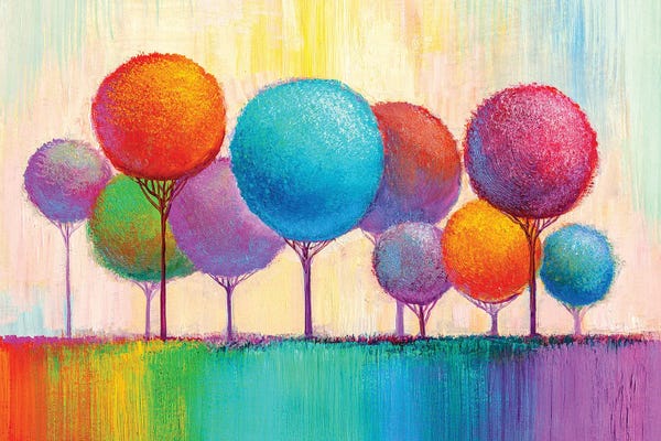 DepositPhotos: Colorful Trees IX by sbelov