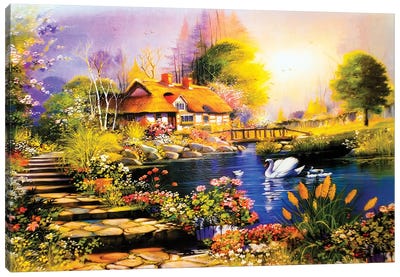 Landscape Painting Canvas Art Print