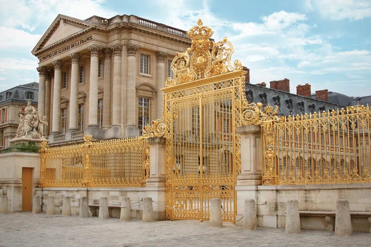 Versailles Palace Paris by outline205 wall art