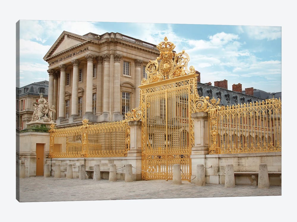 Versailles Palace Paris by outline205 1-piece Canvas Artwork