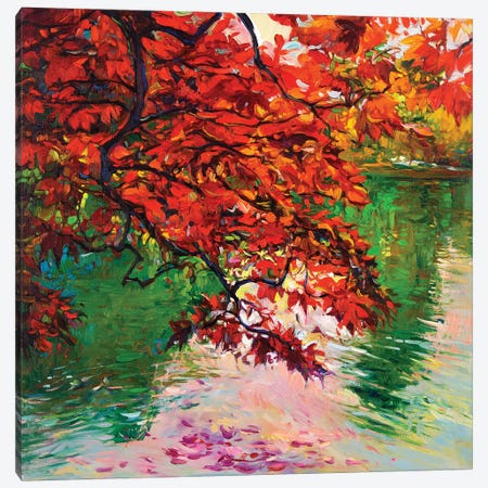 Autumn Landscape Canvas Print #DPT625} by borojoint Canvas Artwork
