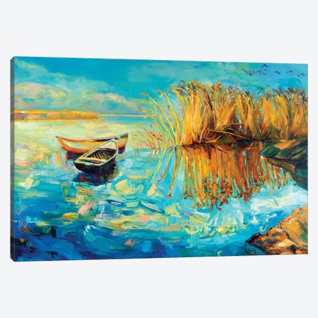 Baeutiful Lake Canvas Print #DPT626} by borojoint Canvas Artwork