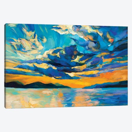 Sunset Canvas Print #DPT644} by borojoint Canvas Artwork