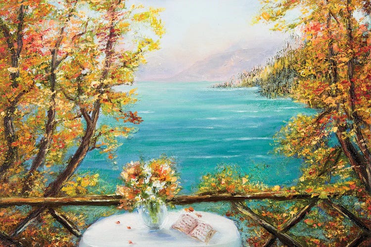 Terrace And Ocean by borojoint wall art