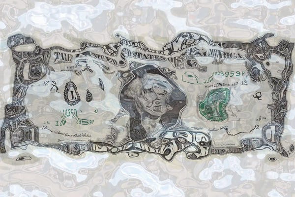 Money: Sunken Dollar by georgios