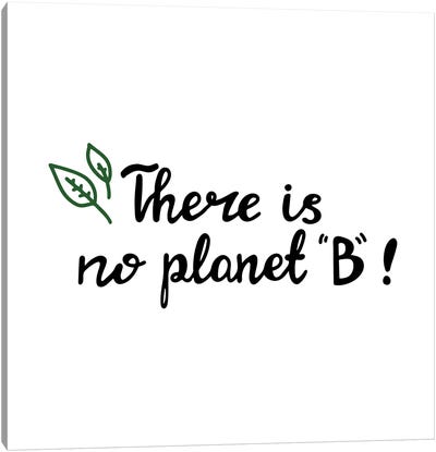 There Is No Planet B Canvas Art Print