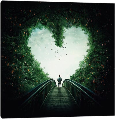 Follow Your Heart Canvas Art Print - Scenic Collection
