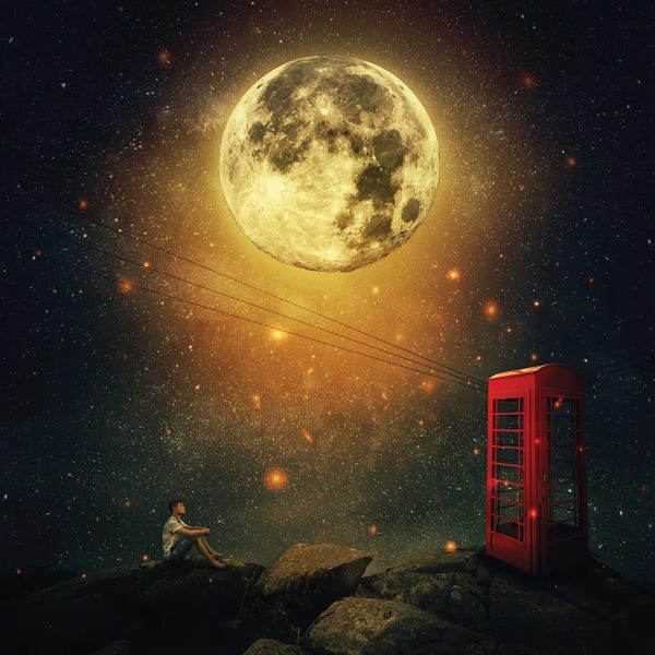 DepositPhotos: The Cosmic Call by psychoshadow