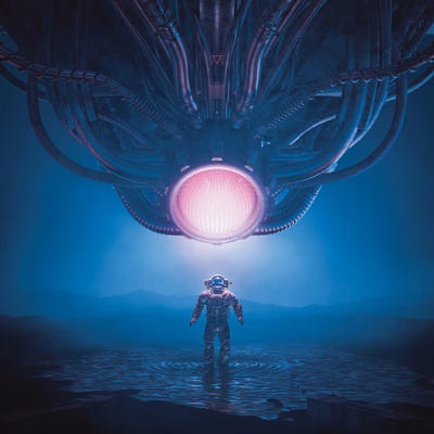 My Master's Voice by grandeduc canvas print