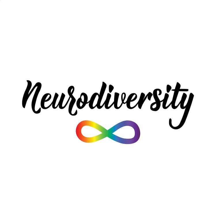 Neurodiversity by pidzam4e wall art