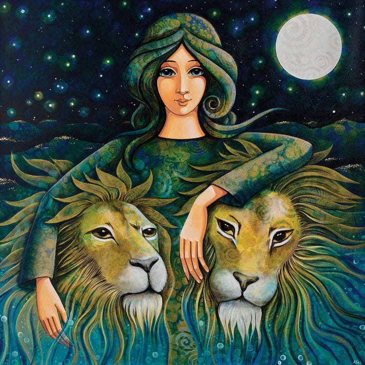 The Lady Dominator by Daniela Prezioso Einwaller wall art