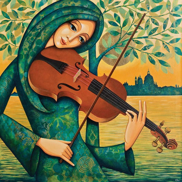 Violins: Venetian Violin by Daniela Prezioso Einwaller