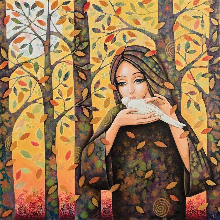 Autumn Caress by Daniela Prezioso Einwaller wall art