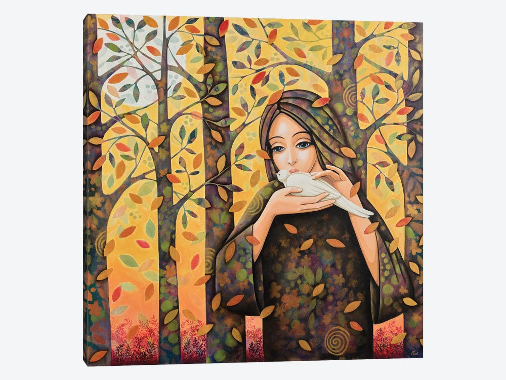 Autumn Caress by Daniela Prezioso Einwaller 1-piece Canvas Art