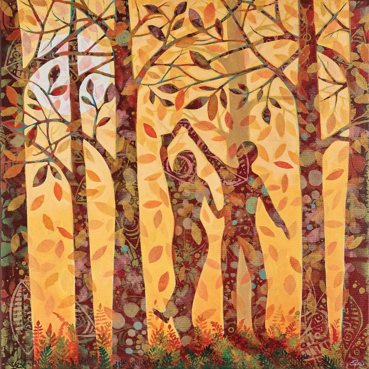 Autumn Dance by Daniela Prezioso Einwaller wall art