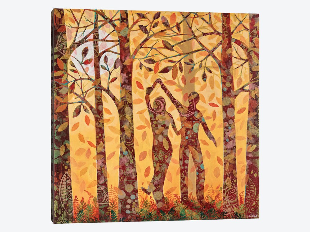 Autumn Dance by Daniela Prezioso Einwaller 1-piece Canvas Art Print