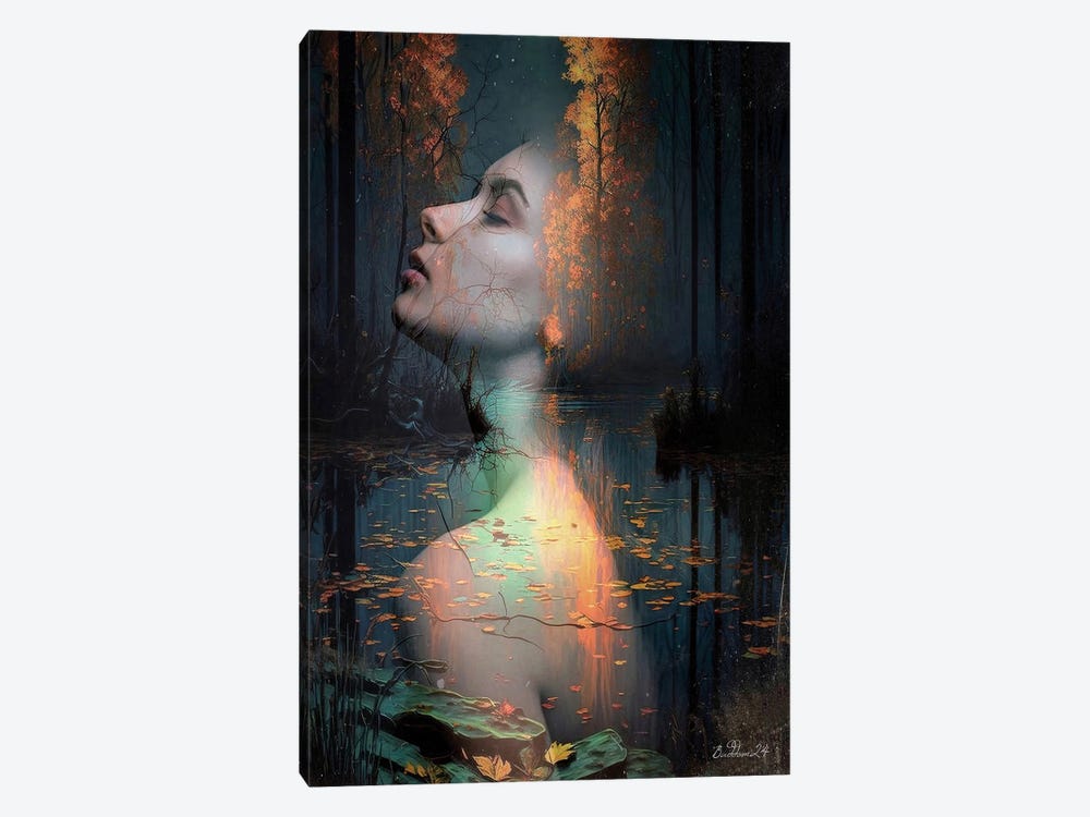Swamp Nymph by Dominique Baduel 1-piece Canvas Wall Art