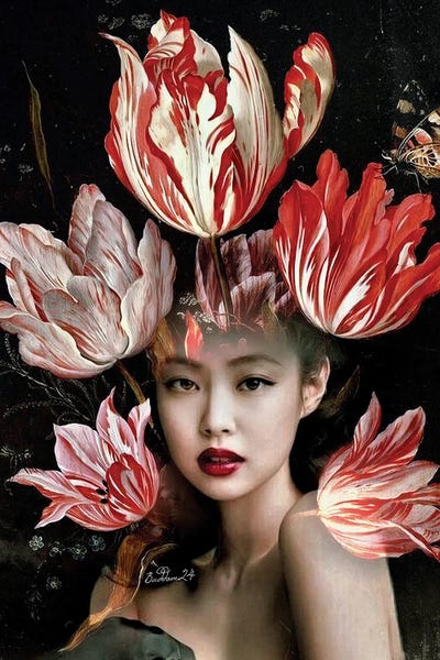 Tulips: Tulips Show Girl by Dominique Baduel