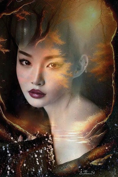 Fascination by Dominique Baduel art print