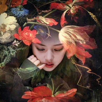 Flower Dream by Dominique Baduel art print