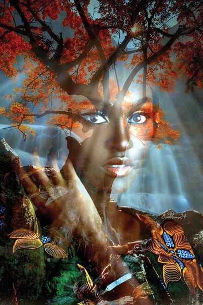 Dominique Baduel: Autumn Hamadryad by Dominique Baduel