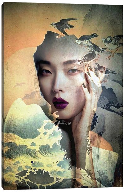 Oriental Fantasy Canvas Art Print - Dominique Baduel