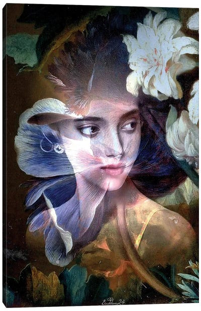 The Florist Canvas Art Print - Dominique Baduel