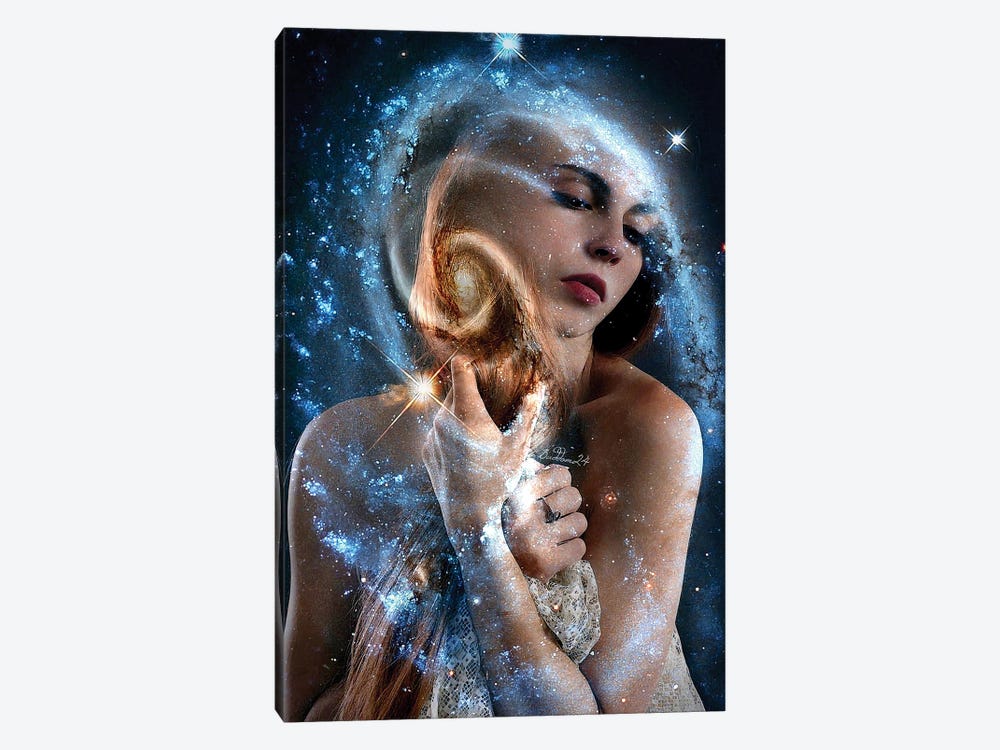 The Virgin With The Stars by Dominique Baduel 1-piece Art Print
