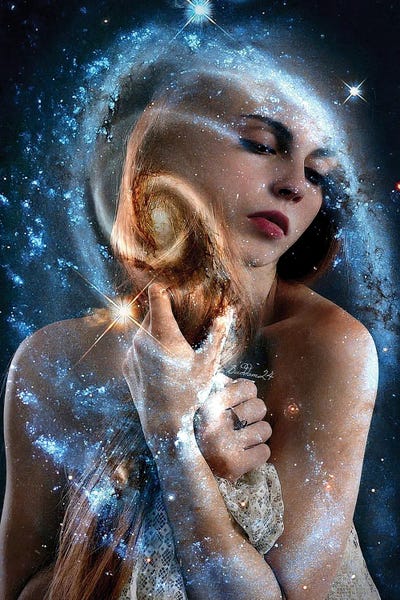 Dominique Baduel: The Virgin With The Stars by Dominique Baduel