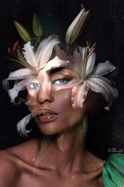 Inca by Dominique Baduel framed canvas print