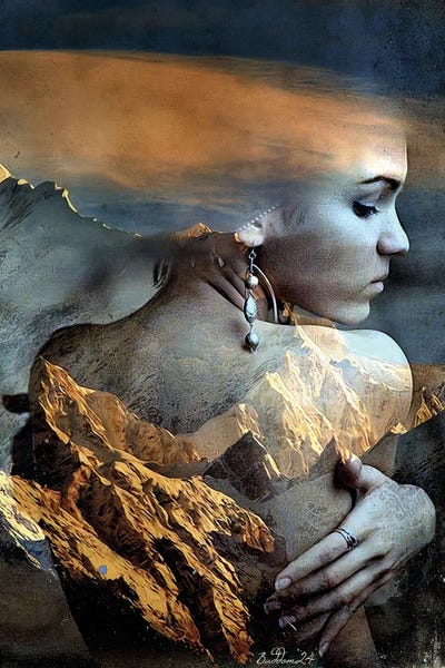 Rocky Mountains: Rocheuse by Dominique Baduel