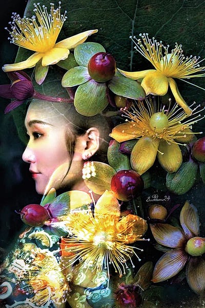 Kimono by Dominique Baduel canvas print