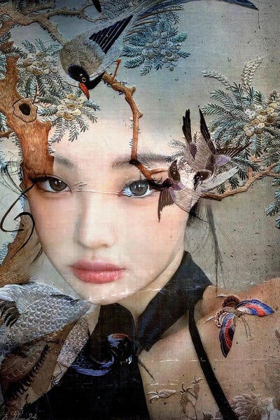 Japanese Décor: La Petite Oiseliere by Dominique Baduel