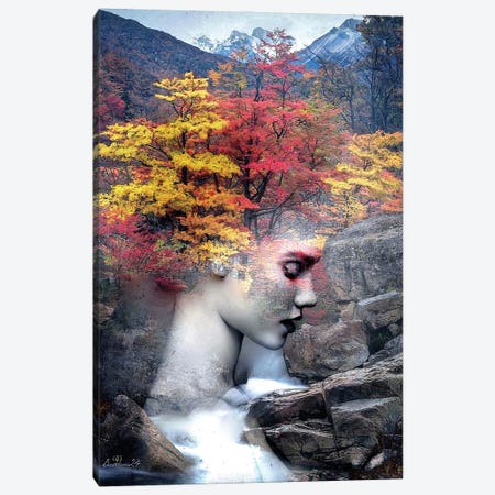 Autumn Permanent Canvas Print #DQB69} by Dominique Baduel Canvas Art Print