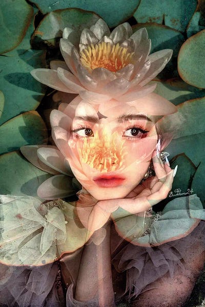 Lotuses: Pierrot Petit Lotus by Dominique Baduel