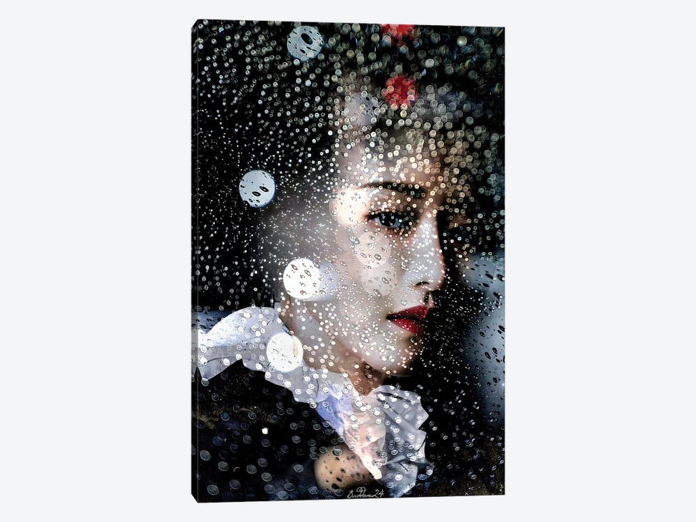 Raindrop Geisha by Dominique Baduel 1-piece Canvas Art