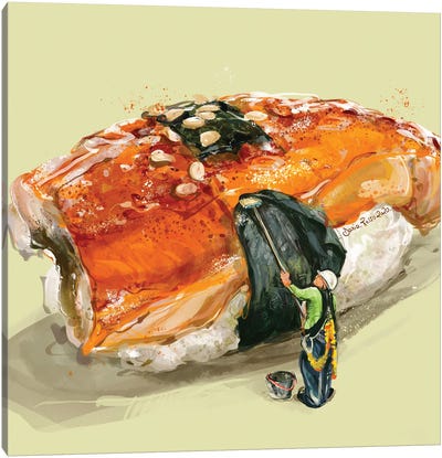 In The Maki-Ing Canvas Art Print - Miniature Worlds