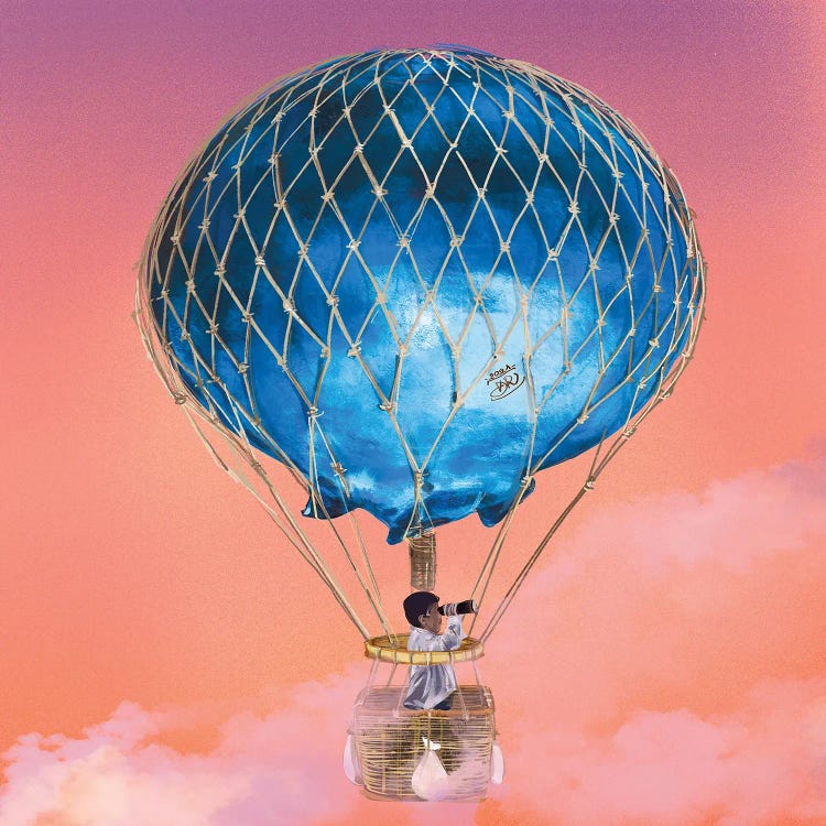 Blue-Air Baloon