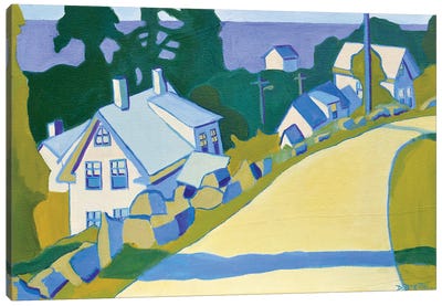 Road To Annisquam Canvas Art Print - Artists Like Matisse