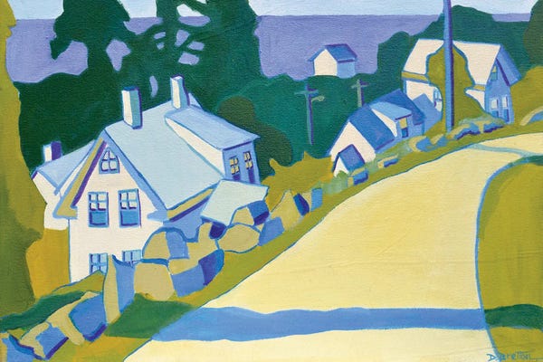 Debra Bretton Robinson: Road To Annisquam by Debra Bretton Robinson