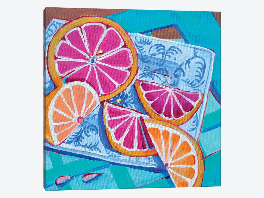 Citrus Slices II by Debra Bretton Robinson 1-piece Art Print