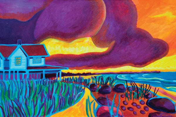 Artists Like Matisse: Ominous II by Debra Bretton Robinson