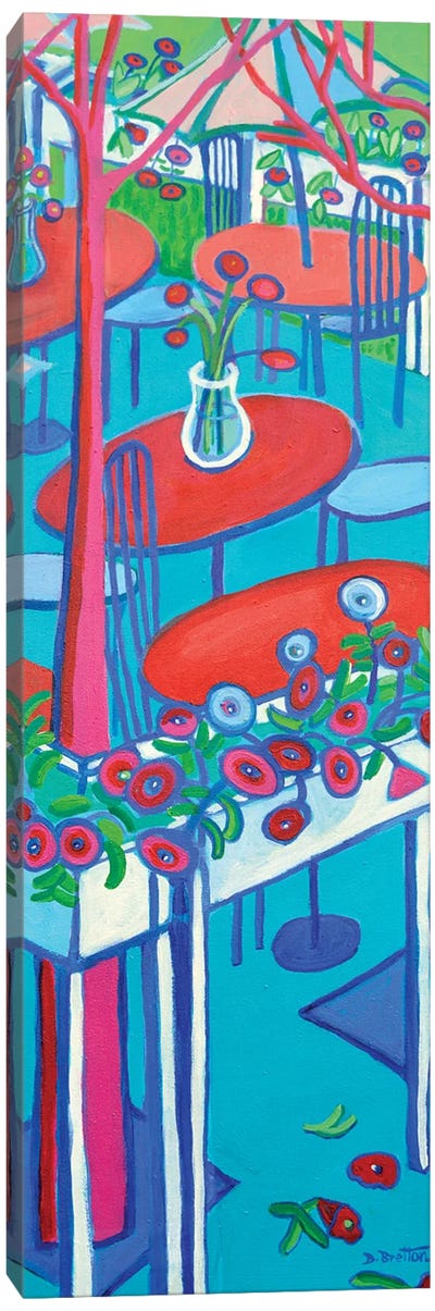 Summer Seating II Canvas Art Print - Debra Bretton Robinson