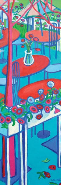 Artists Like Matisse: Summer Seating II by Debra Bretton Robinson