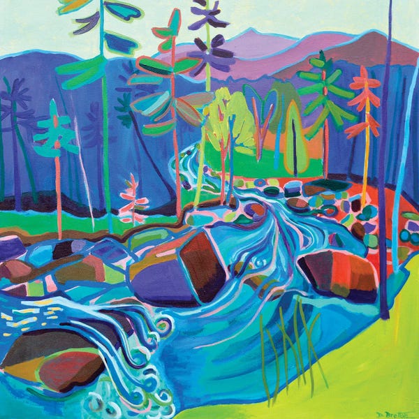Debra Bretton Robinson: Spring Thaw II by Debra Bretton Robinson
