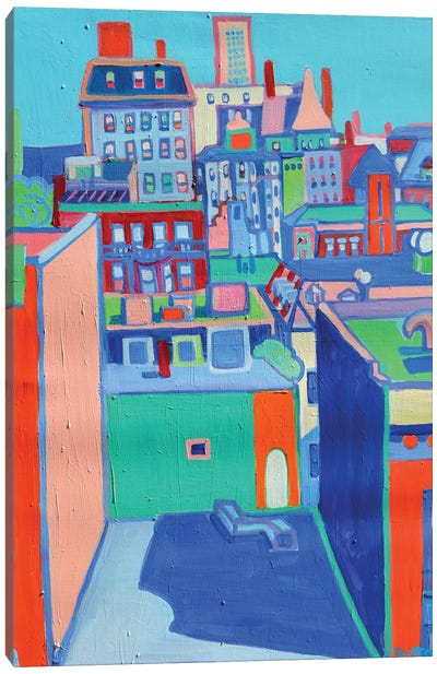 Back In The Bay, Boston Canvas Art Print - Debra Bretton Robinson