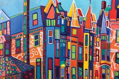 Fairfield And Newbury by Debra Bretton Robinson art print