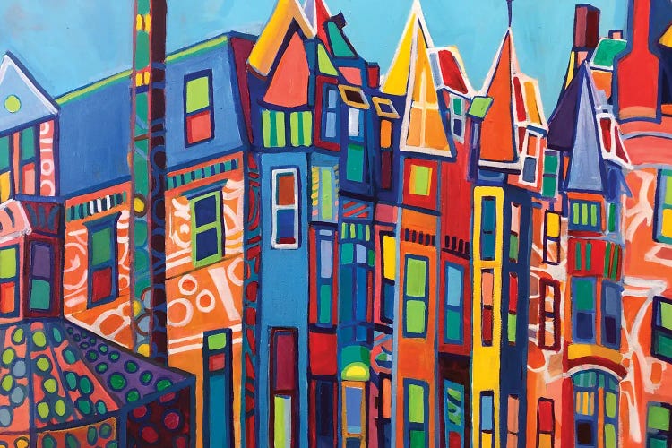 Fairfield And Newbury by Debra Bretton Robinson wall art