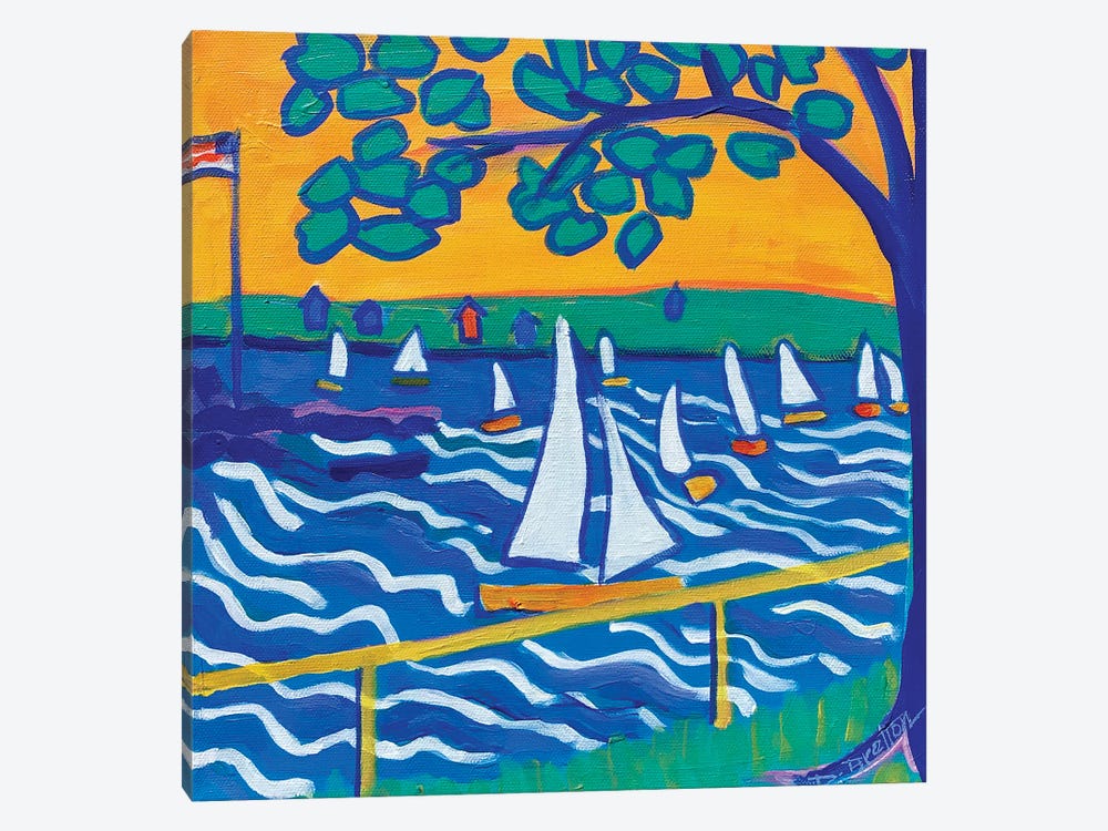 Sailing Race by Debra Bretton Robinson 1-piece Canvas Art Print