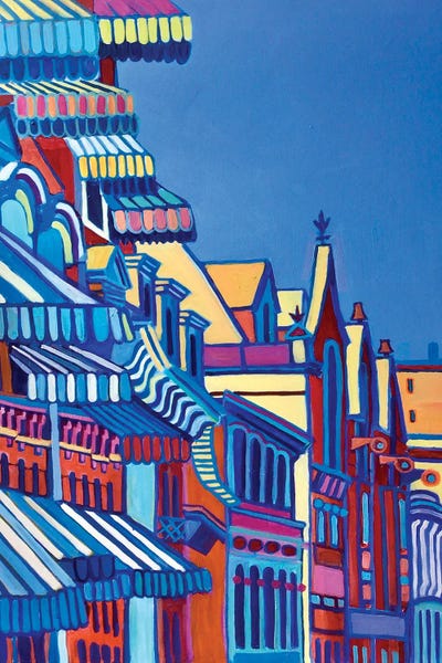 Downtown Jaunt by Debra Bretton Robinson art print